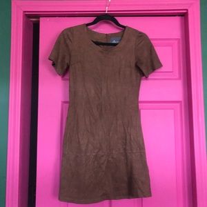 “Suede” dress